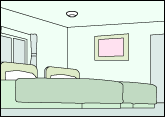 寝室の画像