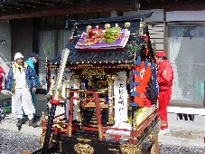 お囃子太鼓屋台の写真 お囃子太鼓屋台の写真