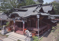 写真：今宮神社拝殿・弊殿・本殿