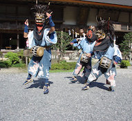 賀蘇山神社関白流獅子舞2