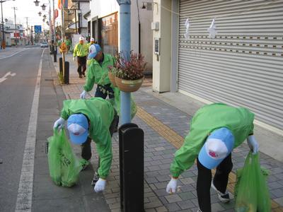 道路清掃の様子2