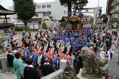 「鹿沼今宮神社祭の屋台行事」繰り込み