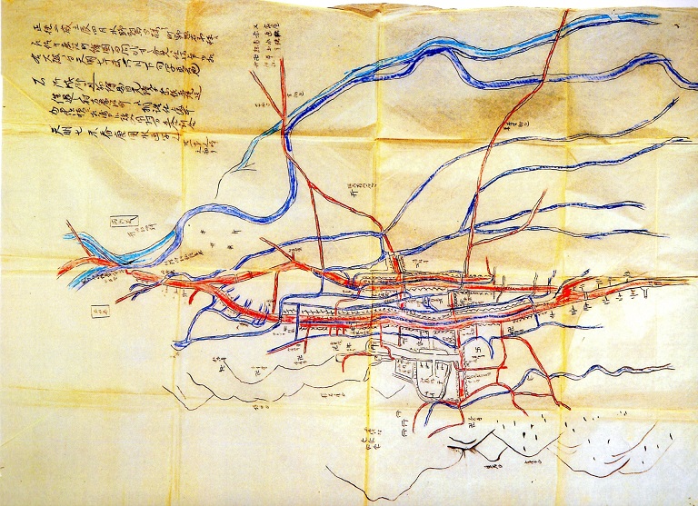 鹿沼の水路 鹿沼の水路