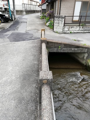 暗渠は木島用水に合流