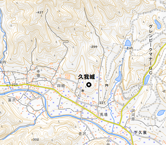 城の位置 城の位置