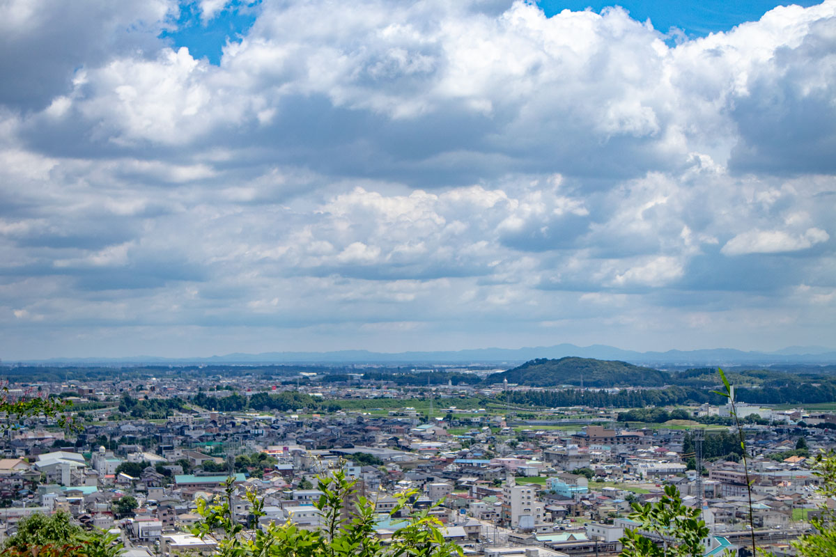 富士山公園頂上からの風景