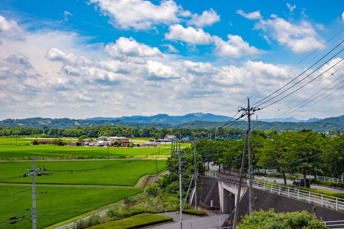 上殿坂からの風景 上殿坂からの風景