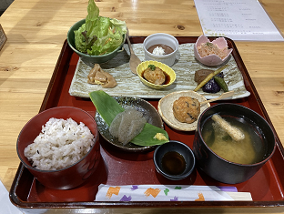 こんにゃく専門店「おこんにゃく茶屋」―　蒟蒻尽くしの「おこんにゃくプレート膳」　―