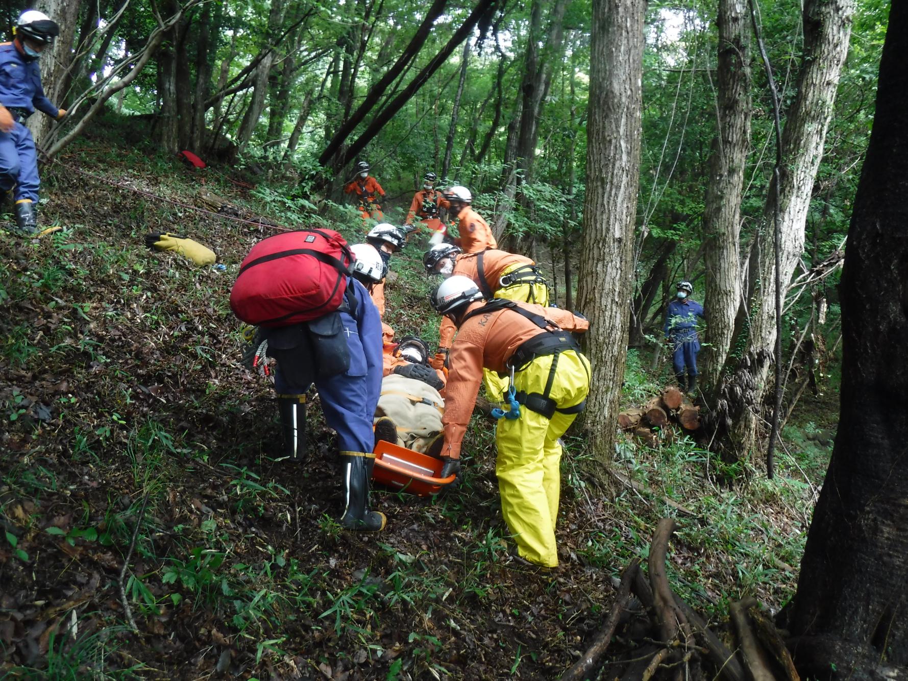 山岳救助訓練1