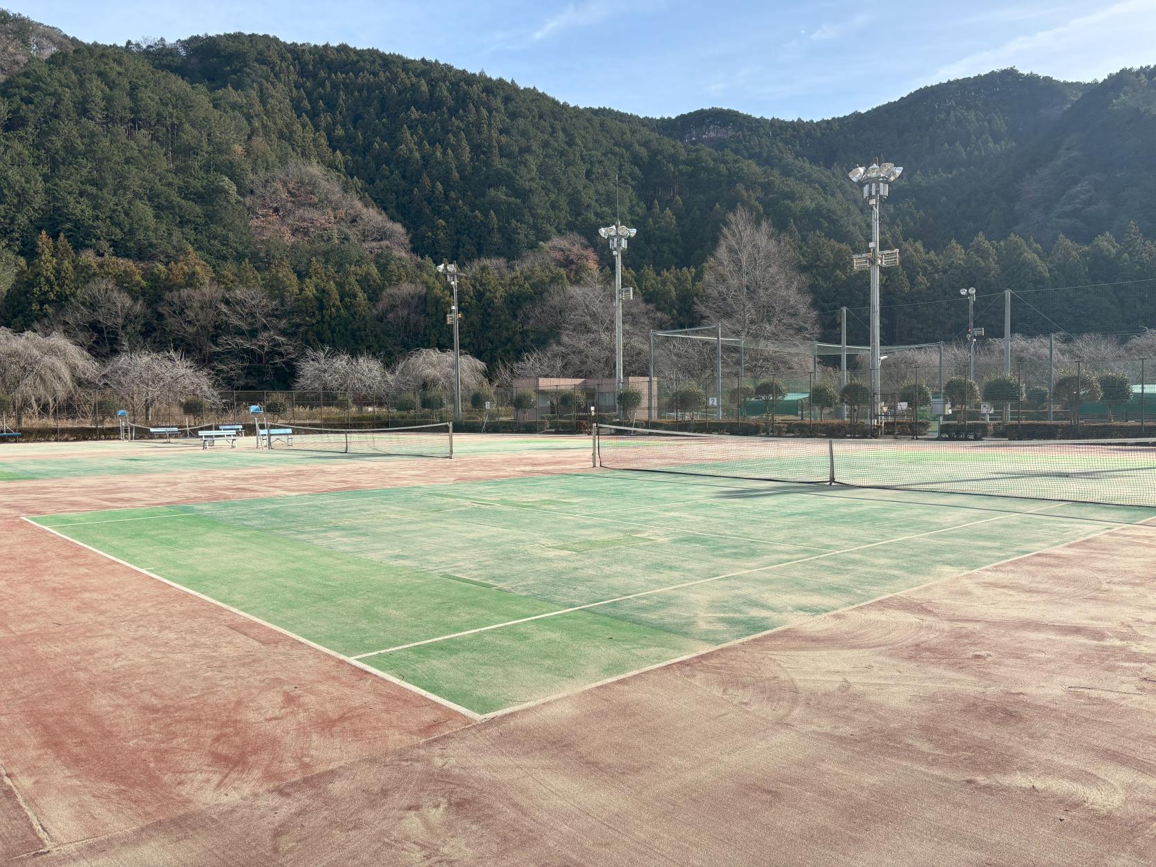 粟野総合運動公園テニス場