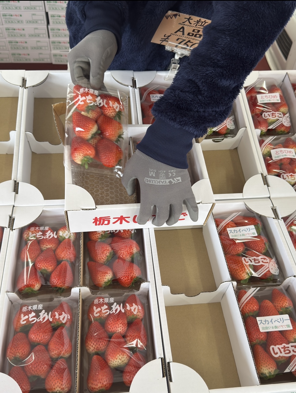 16.出会いの森いちご箱で宅配
