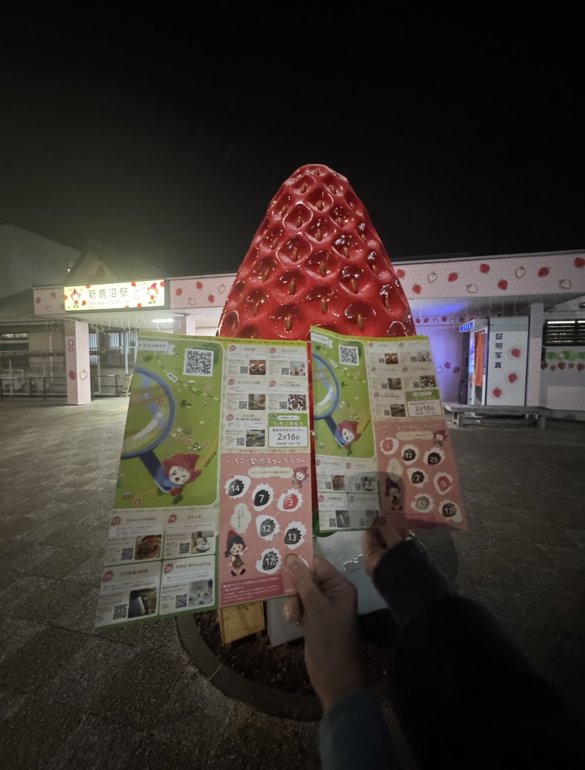 43.いちごモニュメント