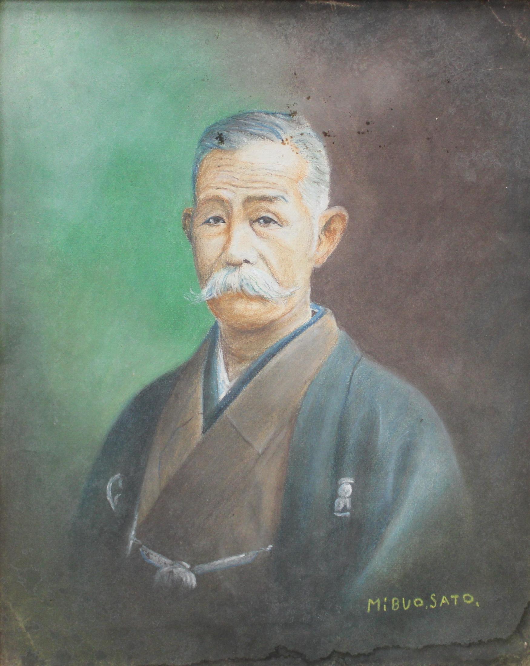 竹井漣洲肖像