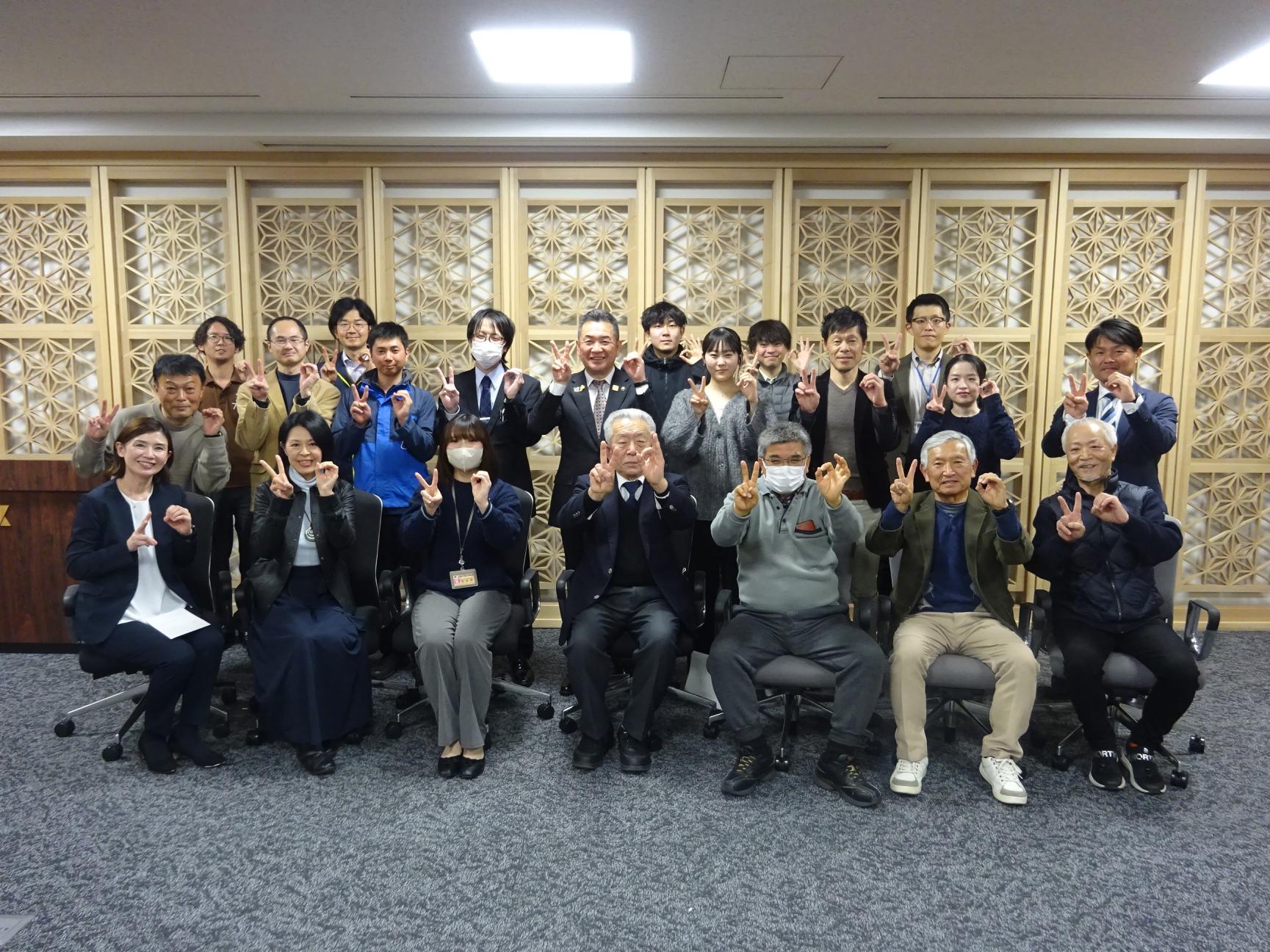 祝い隊集合写真 祝い隊集合写真