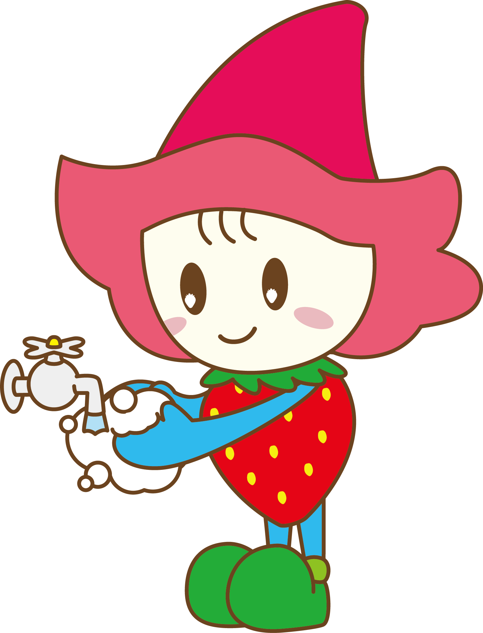 72 ベリーちゃん_手洗い