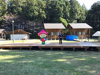 鹿沼市長のあいさつの様子 鹿沼市長のあいさつの様子