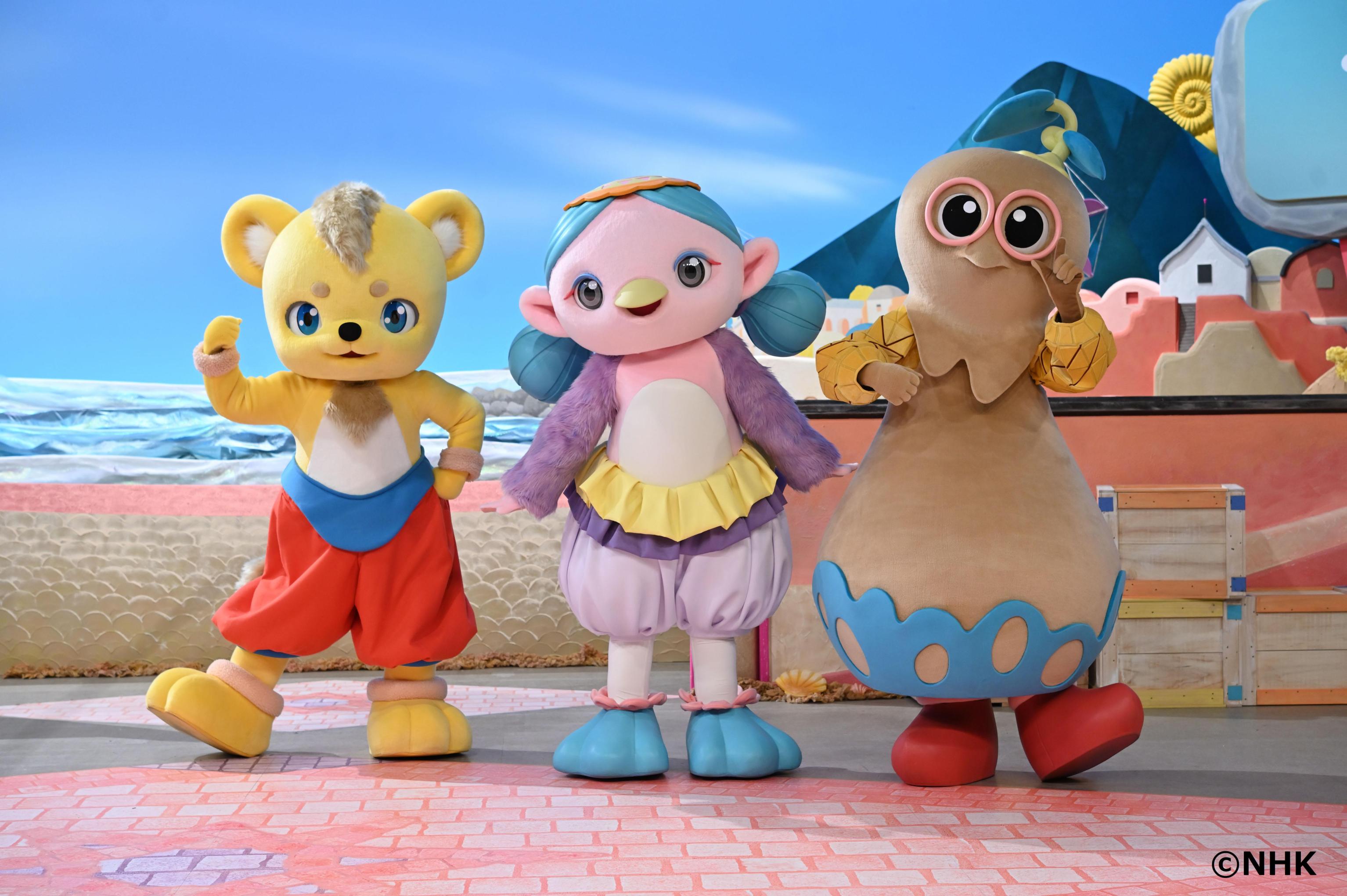 キャラクターとうたのおねえさんによるステージショー