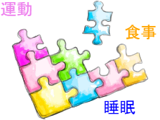 運動・食事・睡眠 運動・食事・睡眠