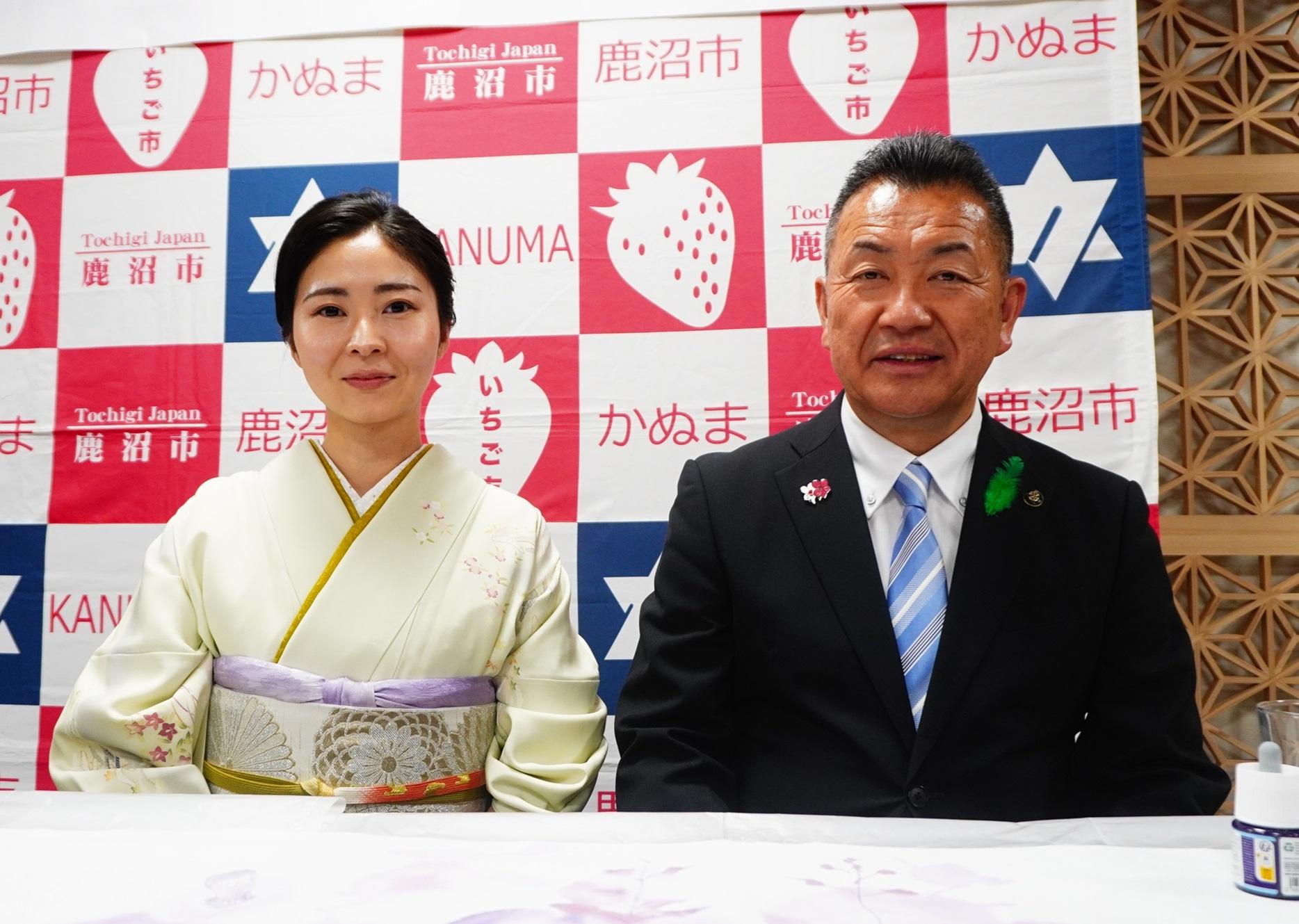 かぬまふるさと大使委嘱状交付式の様子(2) かぬまふるさと大使委嘱状交付式の様子(2)